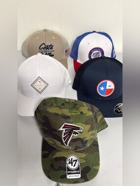 5 hat bundle new